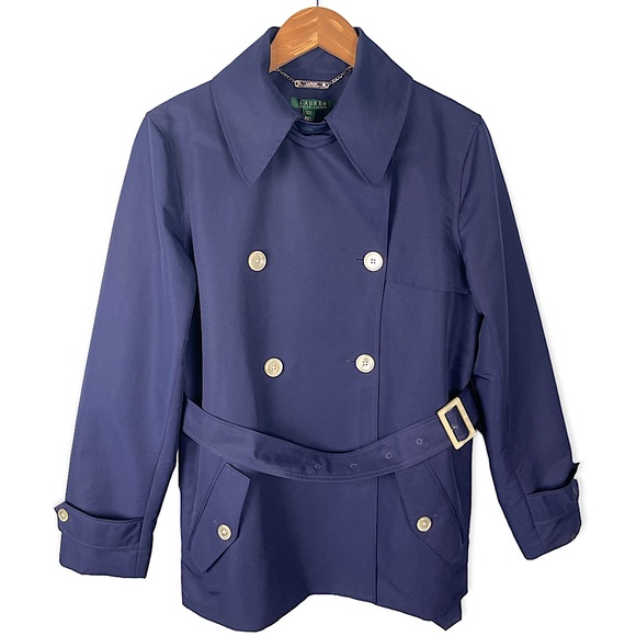 Lauren Ralph Lauren Jackets & Coats Lauren Ralph Lauren Navy Double